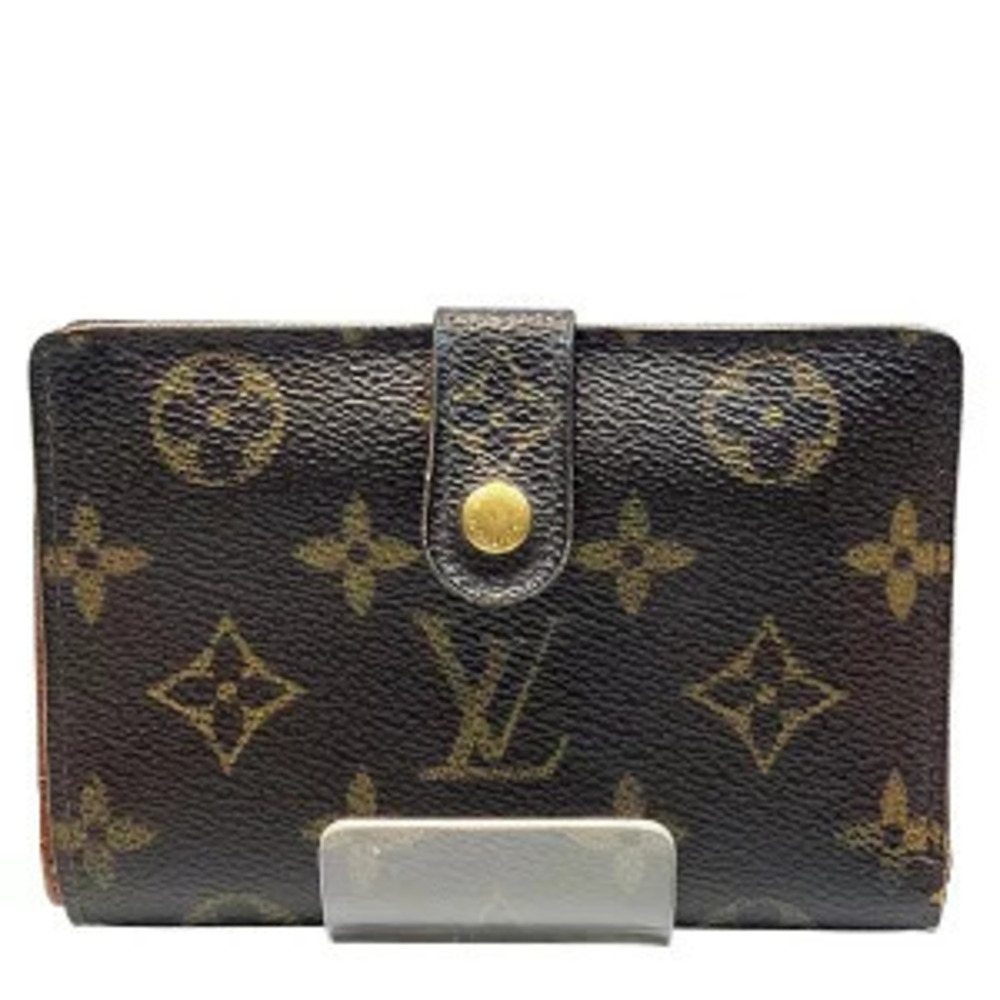 Louis Vuitton Monogram Porte Monnaie Viennois Bi fold Wallet